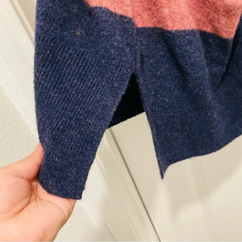 Madewell Stripped Print Cozy Short Walker Cardigan - Picture 8 of 9